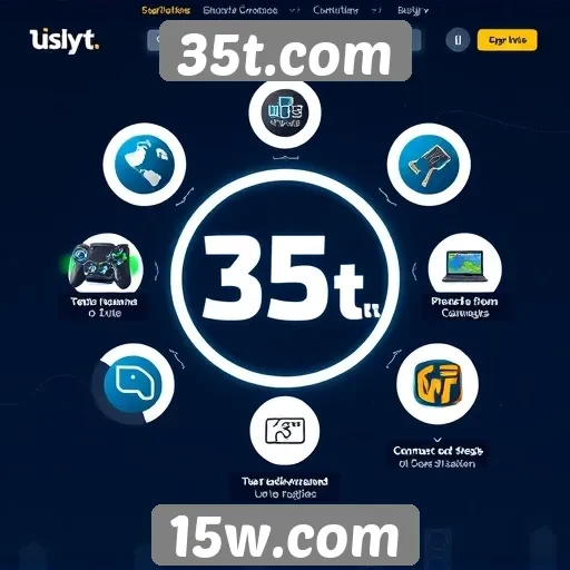 Recursos e funcionalidades do site 35t.com